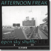 cover art for afternoon freak's 'open sky shuffle' album cover art for afternoon freak's 'open sky shuffle' album