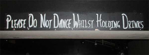 written on the bulkhead inside the marrs bar in worcester, england on october 3, 2016