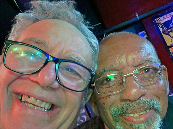 mike watt (l) + steve reed (r) at 'the sardine' on sep 17, 2026