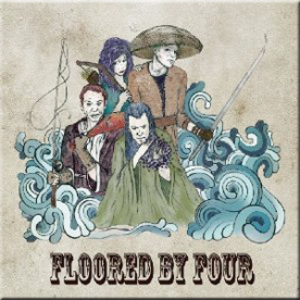 'floored by four' album cover 'floored by four' album cover