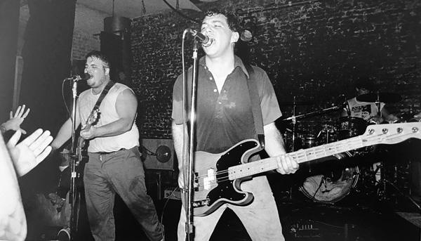mike watt w/the minutemen at the mabuhay in san francisco, ca in 1984 - photo by murray bowles mike watt w/the minutemen at the mabuhay in san francisco, ca in 1984 - photo by murray bowles