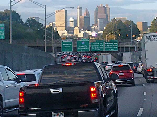 heading to atlanta, ga on the I-75 going north in the new boat on october 26, 2023