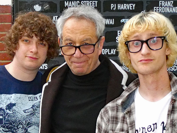 kai, watt + stan (l to r) in alley next to 'the joiners' in southampton, england - photo by charlotte fenttiman