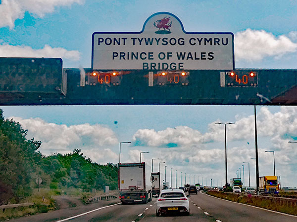 leaving cardiff, wales for liverpool, england