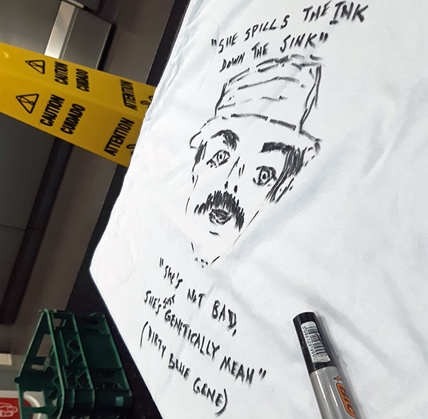 drawing michelle asked wat to do for marc riley's bbc6 show - photo by hiyori minato