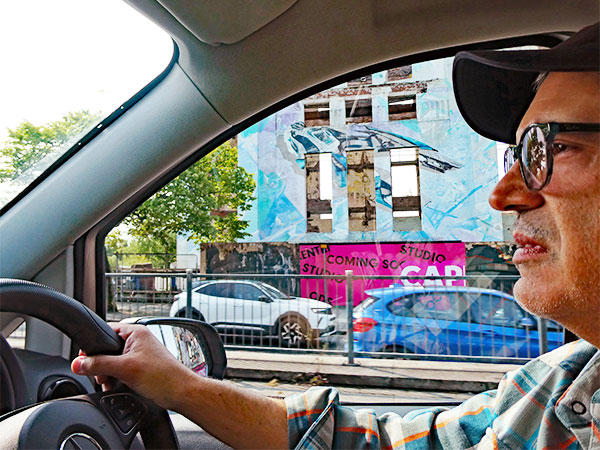 mike baggetta driving us from manchester to liverpool