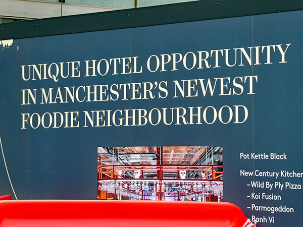 on the way to 'gullivers' in manchester