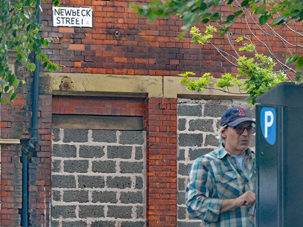 on the way to 'gullivers' in manchester