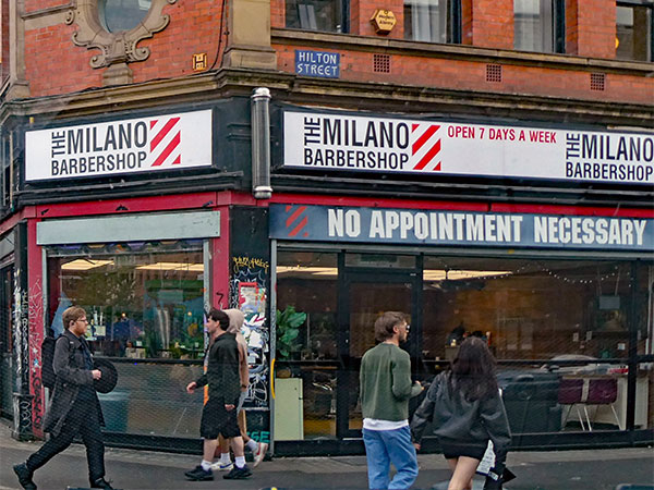 on the way to 'gullivers' in manchester