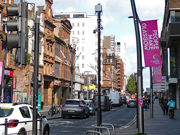 sauchiehall street in glasgow