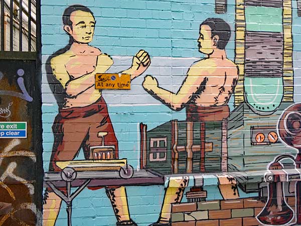 near the gig pad in belfast