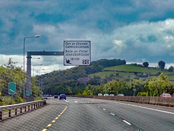 on way to waterford from belfast