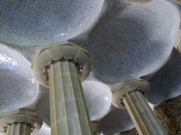 park guell  on july 6, 2012