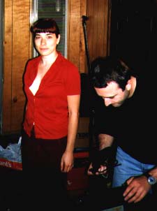 shot of thalia and leo in 1997