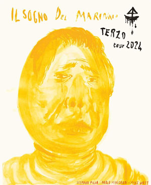 poster art for the il sogno del marinaio 'terzo tour 2024' poster art for the il sogno del marinaio 'terzo tour 2024'
